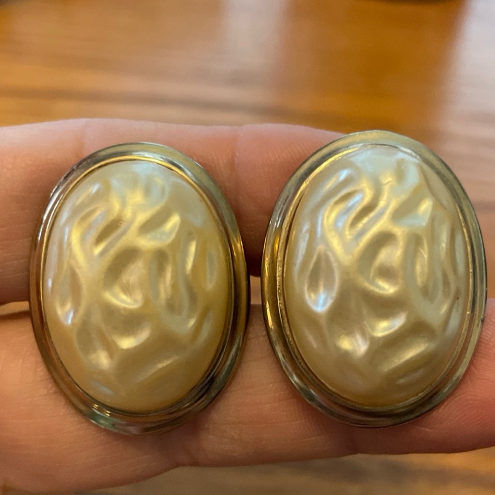 Vintage Set Of Cuff Links, Large Size, Good Condition